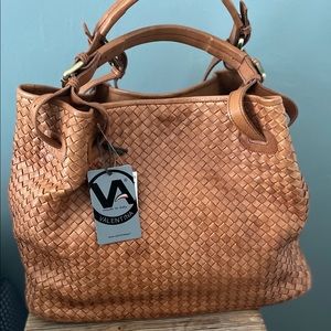 Brand New Leather Valentina Handbag